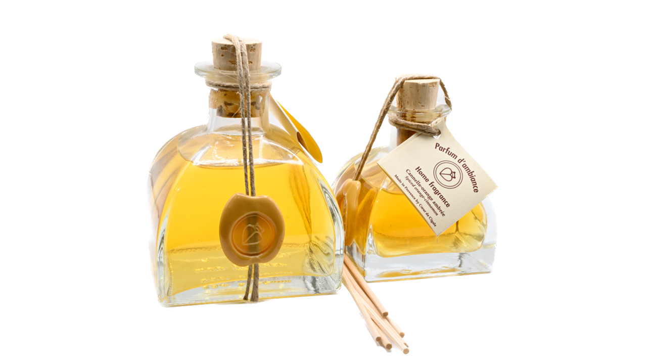 Parfum d'ambiance Cannelle Orange Ambrée - Coeur de Cigale