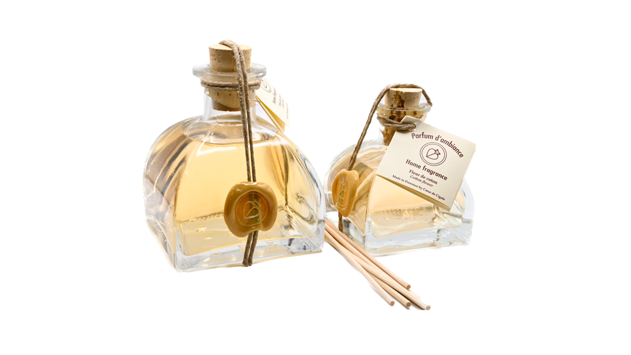 Parfum d'ambiance Fleur de Coton - Coeur de Cigale