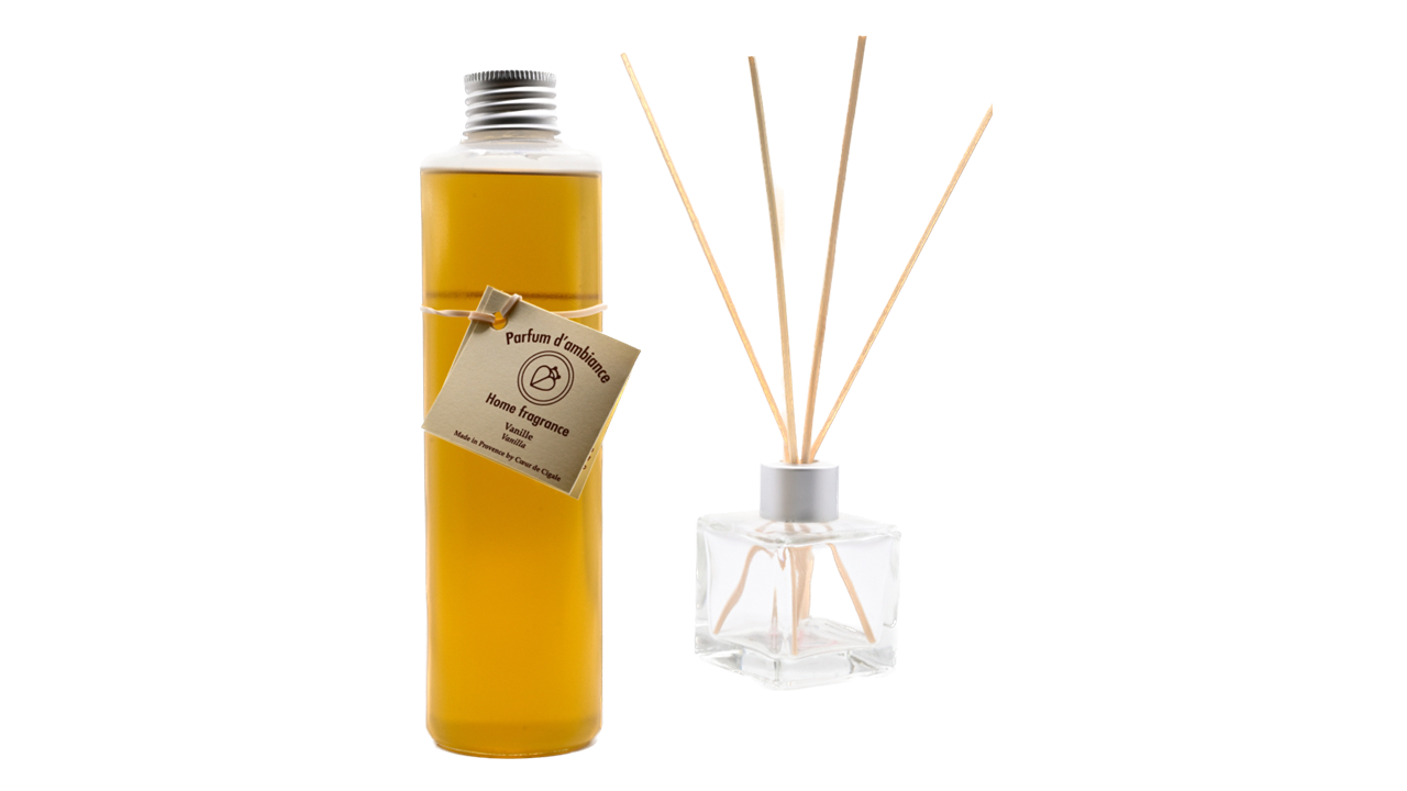 Recharge pour diffuseur d'ambiance Vanille - 250ml - Coeur de Cigale