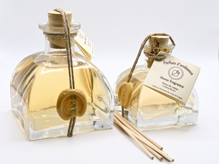 Parfum d'ambiance Fleur de Coton - Coeur de Cigale
