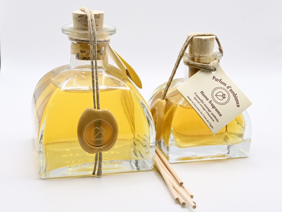 Parfum d'ambiance Cannelle Orange Ambrée - Coeur de Cigale