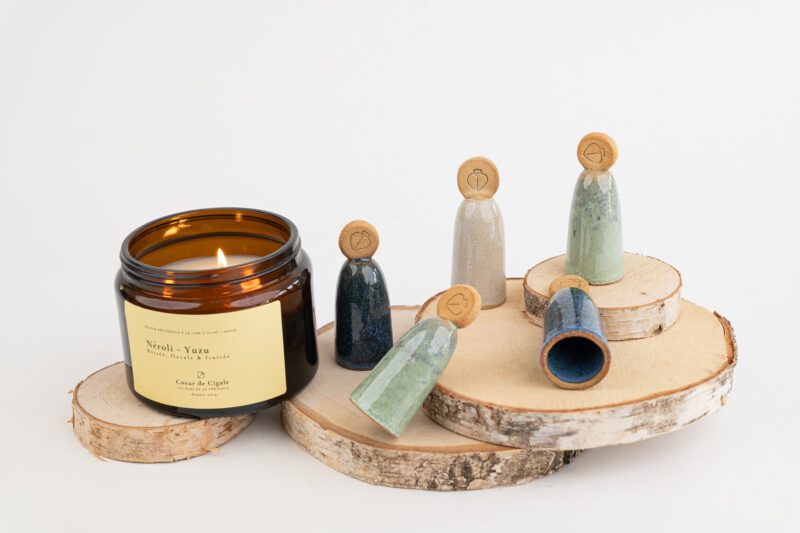 Bougie parfumée Agrumes, neroli yuzu