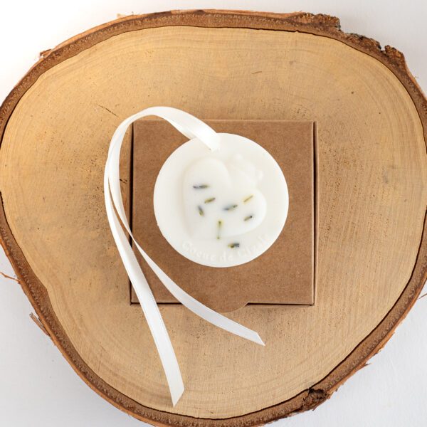 Palet de cire parfumée Lavande Coeur de Cigale Rond