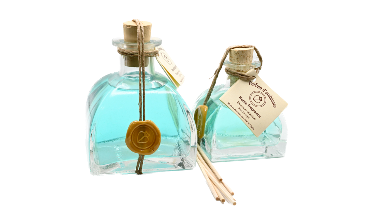 Parfum d'ambiance Evasion Marine - Coeur de Cigale