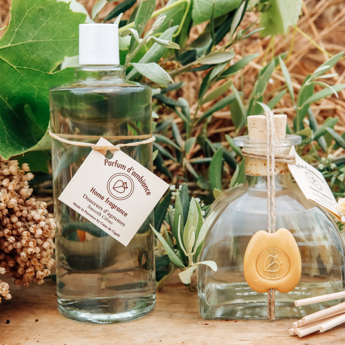 Parfum d'ambiance Douceur d'Agrumes - Coeur de Cigale