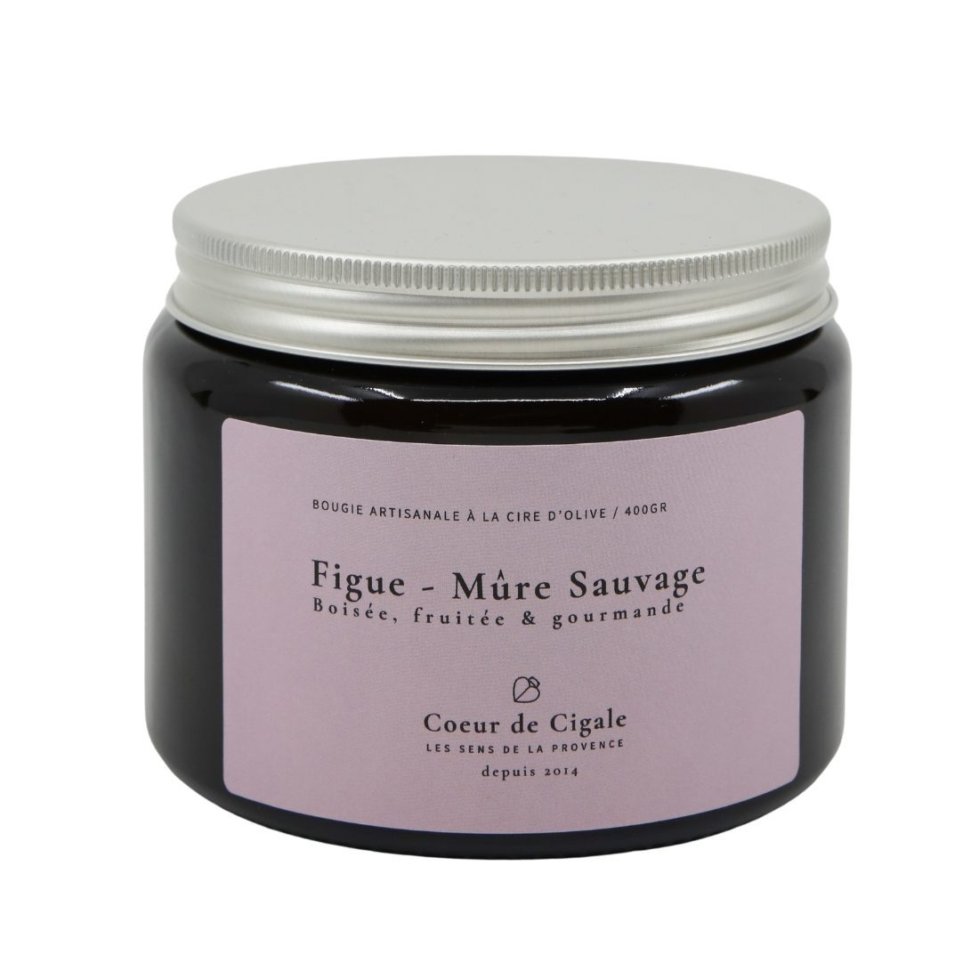 Bougie parfumée figue La Marquise cire végétale sans coffret