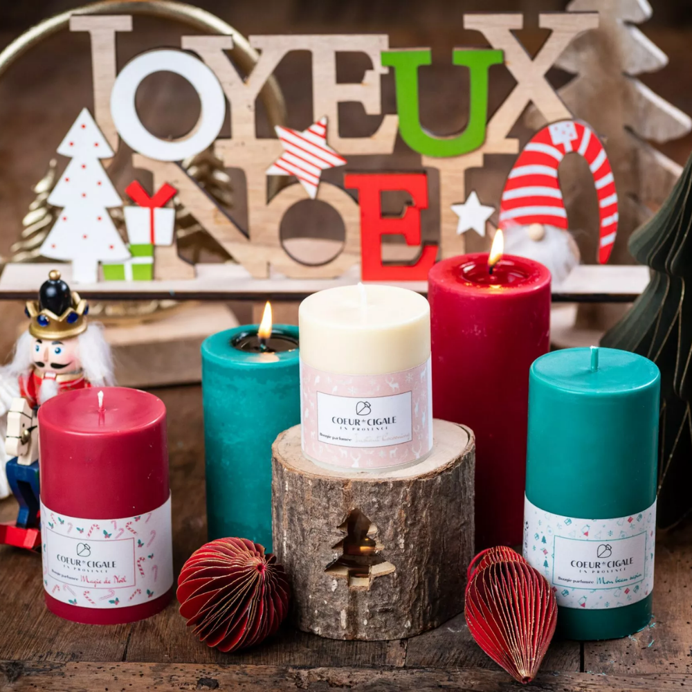 Bougies parfumées : les senteurs pour créer une ambiance de Noël