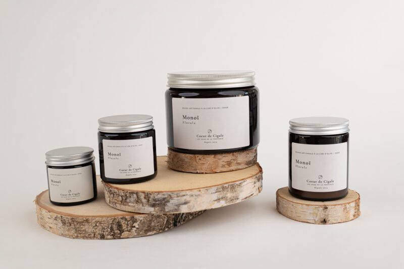 Bougies parfumées Monoï