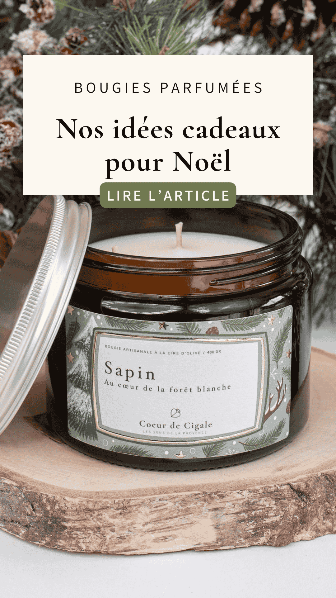 Bougies parfumées: nos idées cadeaux pour Noël 
