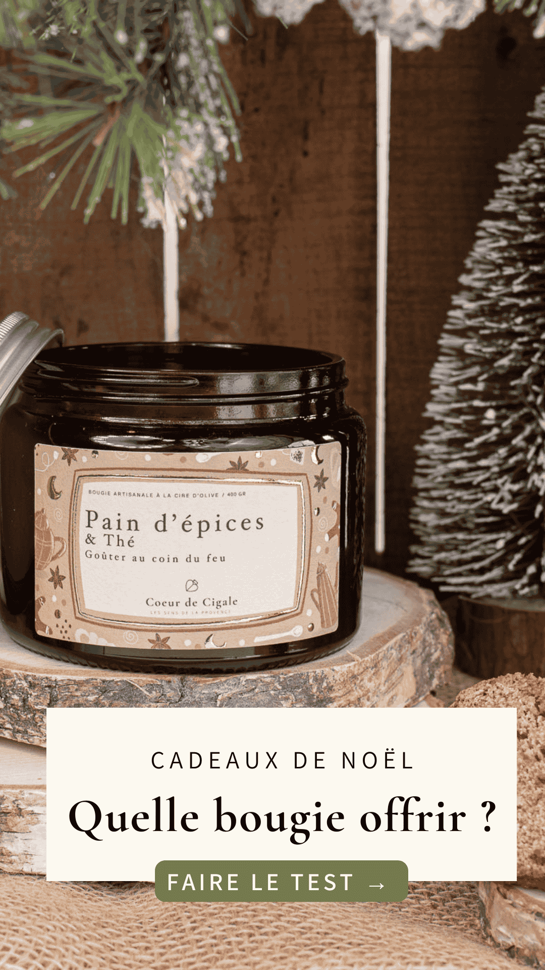 Quelle bougie offrir à ses proches à Noël ?