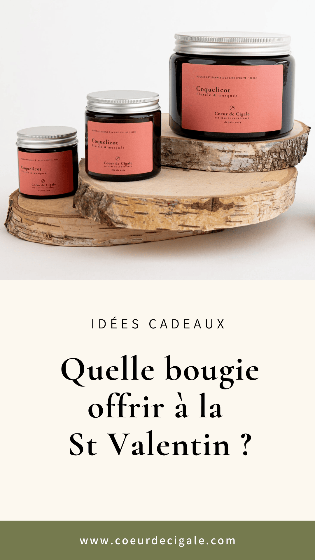Quelle bougie offrir à la St Valentin ?