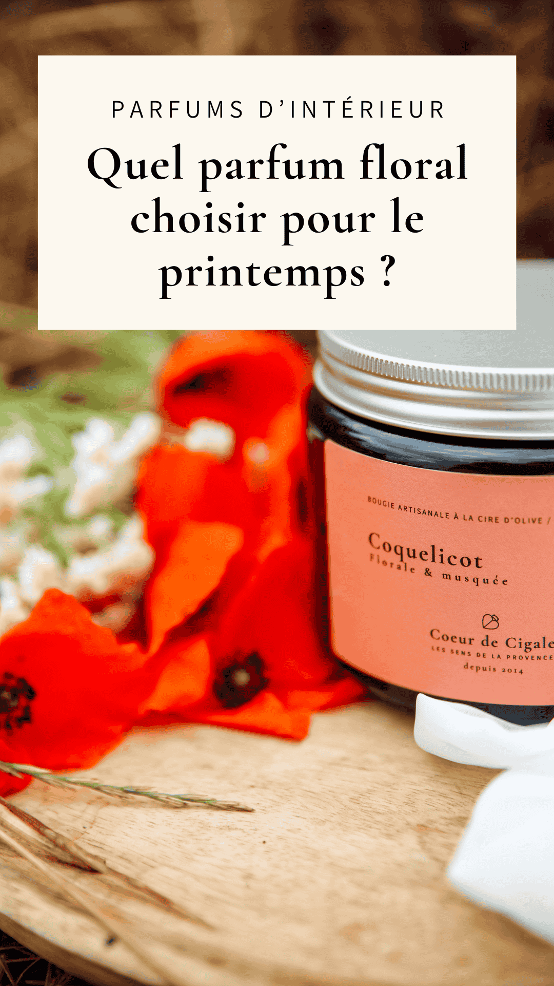 Quel parfum floral choisir pour parfumer sa maison au Printemps ? 