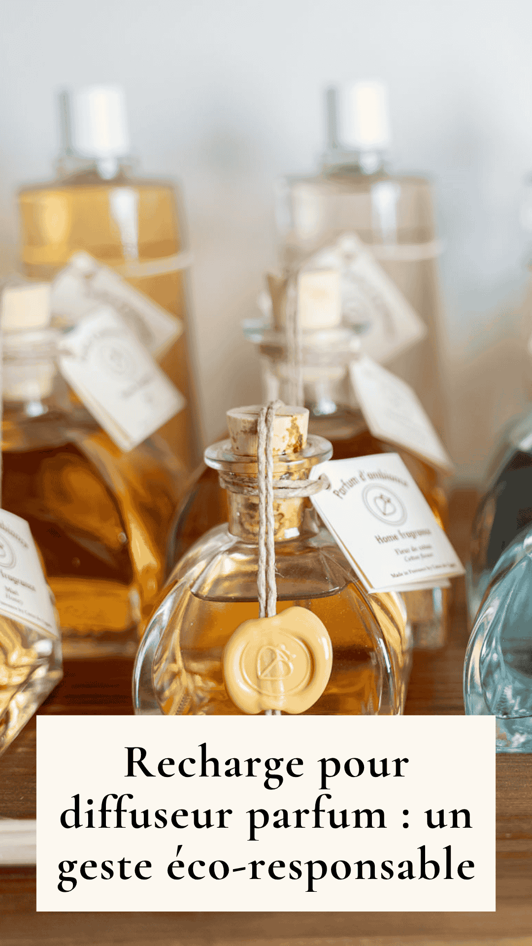 Recharge pour diffuseur de parfum : un geste éco-responsable