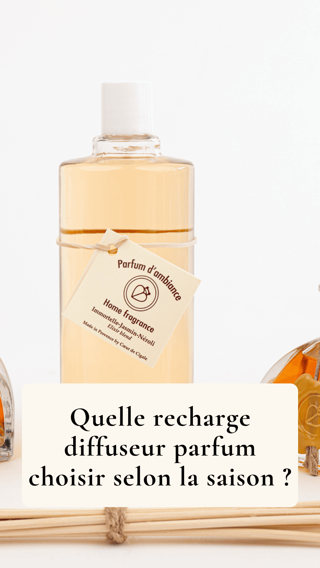 Quelle recharge pour diffuseur de parfum d'ambiance choisir en fonction de la saison ?