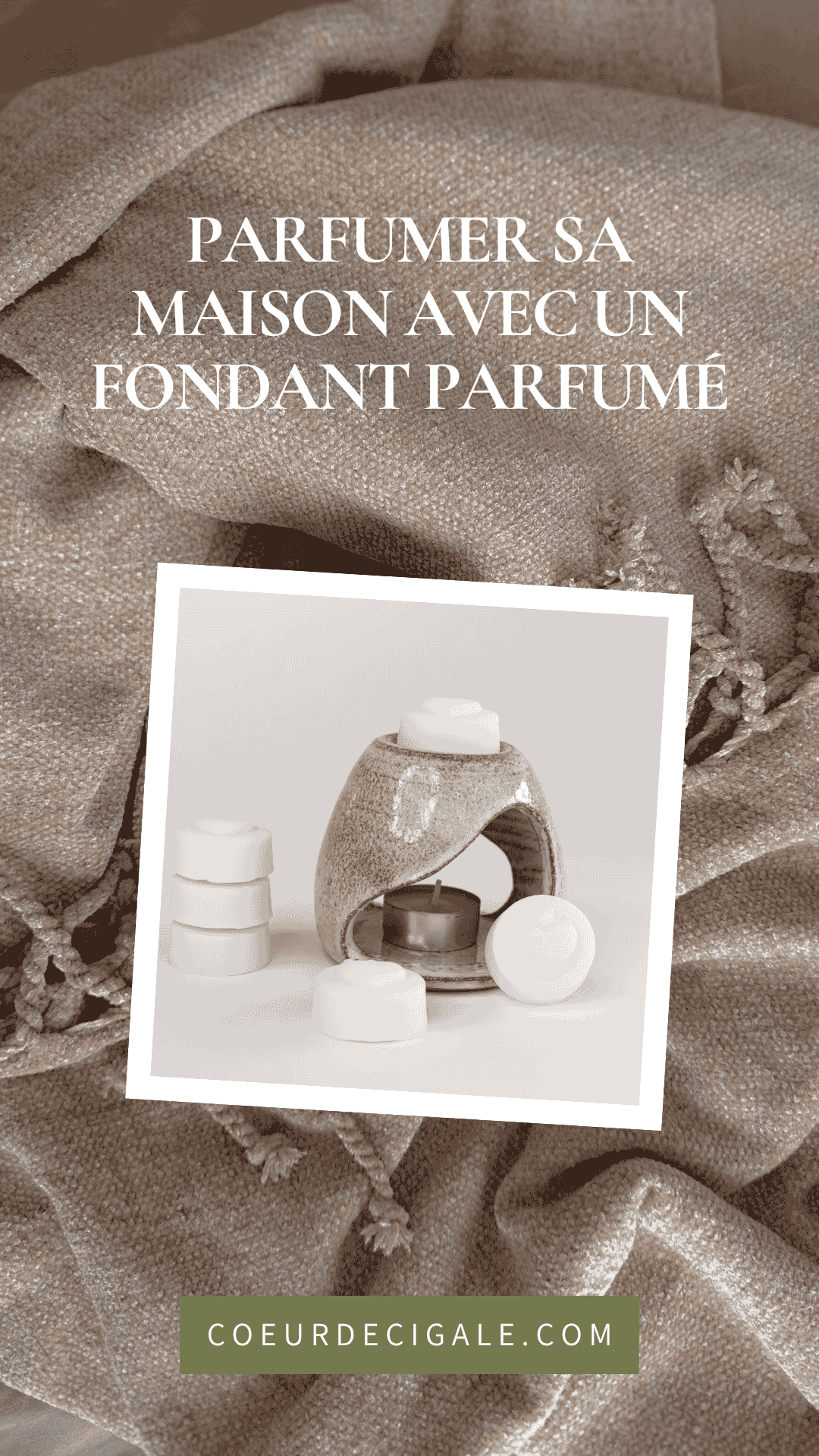 Parfumer sa maison avec des galets de cire parfumée