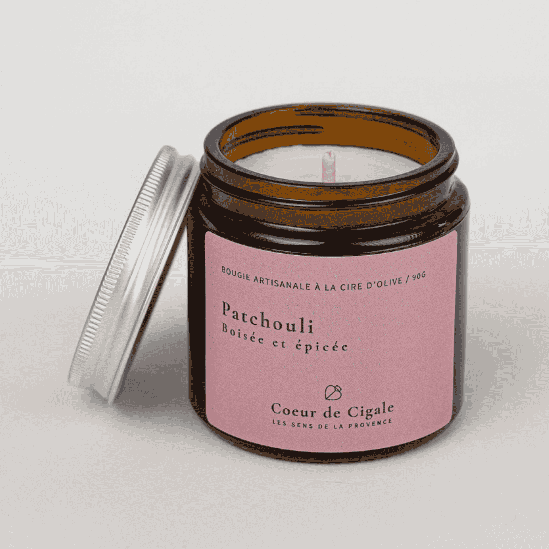 Bougie parfumée Patchouli